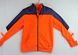 Cheetah Softshell Jersey Track Jacket Youth Orange Size XXL 18 Full Zip - Picture 1 of 9
