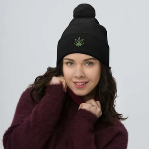 420 Pom-Pom Beanie - Picture 1 of 7