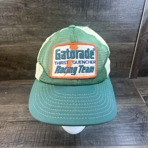 Vintage Gatorade Racing Team Big Patch Hat Cap SnapBack READ DESCRIPTION - Picture 1 of 9