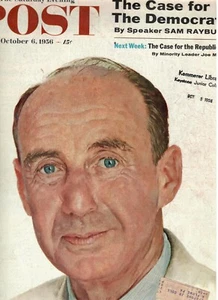 The Saturday Evening Post - Sam Rayburn in copertina - 6 ottobre 1956 - Foto 1 di 1