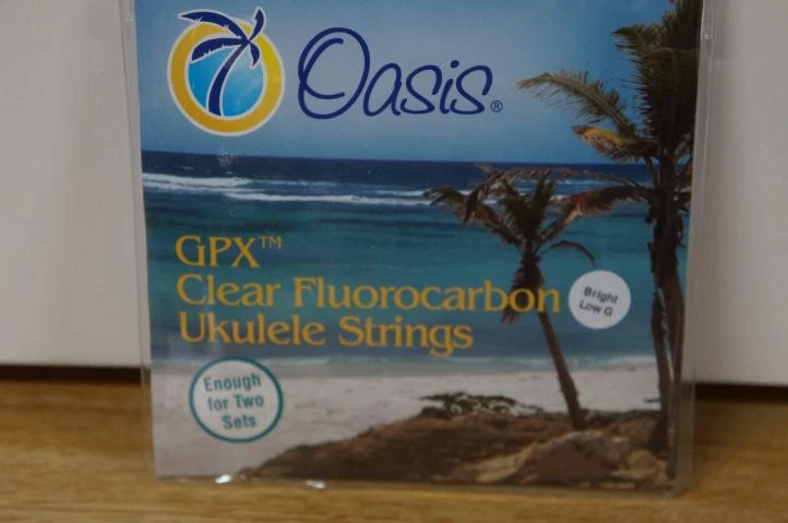 Oasis GPX Fluorocarbon Ukulele Strings Bright with Low G - Uke 8001 - Image 1 of 1