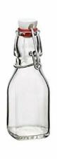Bormioli Rocco Swing Top Square Glass .125 Liter (4.25 Ounce) Bottle