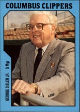 1985 Columbus Clippers TCMA #29 George Sisler