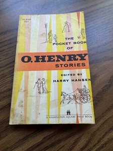 Vintage Paperback The Pocket Book of O Henry  Stories By Harry Hansen 1964 - Bild 1 von 6
