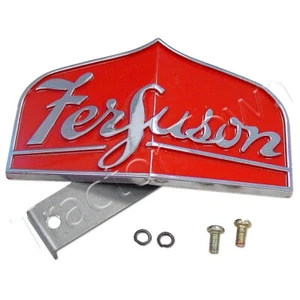 MFS064 Massey Ferguson Red TO35 Front Emblem Badge Hood Ornament - Picture 1 of 3