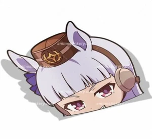 Goldship | Uma Musume | Pegatinas de anime Peeker para coches NUEVAS - Imagen 1 de 3