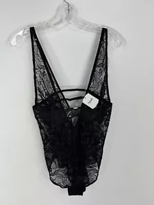 NWT Aubade Coeur à Corps (Black) Underwear Lace BodySuit Size M - Picture 1 of 15