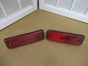 88-92 Toyota Corolla SR5 Coupe All Red Marker Light Turn Signal SET (2) - Picture 1 of 11