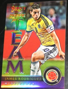 2015-16 Panini Select Ultimate Team James Rodriguez púrpura # 89/99 Prizm 2016 - Imagen 1 de 2
