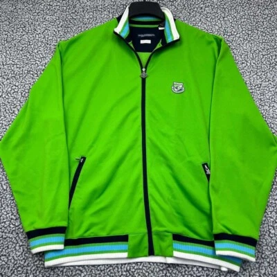 Chaqueta deportiva Enyce Clothing Co. para hombre XL verde cremallera completa manga larga adulto Foto 1 de 4