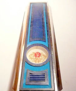 WURLITZER ZODIAC 3500 - PANEL DE VIDRIO CENTRAL JUKEBOX Pop Art - Marco 4 perfecto - Imagen 1 de 5