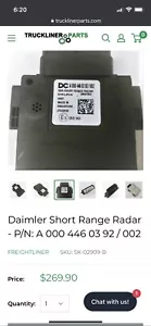 Daimler Short Range Radar - P/N: A 000 446 03 92 / 002 - Picture 1 of 4