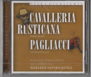 Cavalleria Rusticana MASCAGNI Pagliacci LEONCAVALLO CD NUOVO - Picture 1 of 1