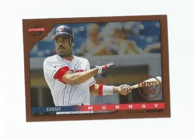 C309 EDDIE MURRAY 1996 SCORE ARTIST'S PROOF DUGOUT COLLECTION #65 INDIANS RARE - Image 1 of 2