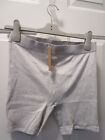 SKIMS COTTON RIB BOXER IN LIGHT HEATHER GRAY SIZE LARGE    NEW