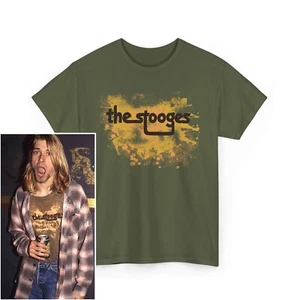 The Stooges T-Shirt (worn by Kurt Cobain / Nirvana) - Picture 1 of 2