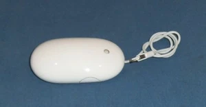 CHEAP Genuine Apple USB Wired laser mighty  Mouse A1152 Grade A/B FREE 24Hr DEL - Picture 1 of 2