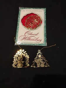 3 Ornamente Kolonial Williamsburg & 2 Lunt Ornamente - Bild 1 von 9