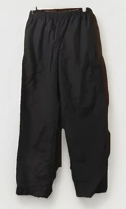 Boys/Girls Columbia Nylon Rain Paints Youth Large Black Lightweight 27” Ins - Picture 1 of 8