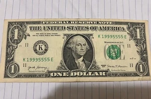 Billete de un dolar 2017 Repetidor - Picture 1 of 3