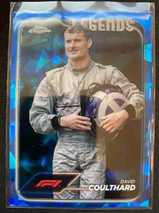 David Coulthard 2024 Topps Chrome Sapphire Edition Fórmula 1 196 - Imagen 1 de 2