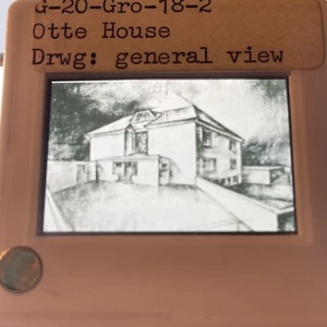 Walter Gropius “Otte House” Architecture 35mm Slide - Picture 1 of 3