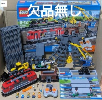 LEGO City Heavy-Haul Train 60098 In 2015 Used Retired Complete W/Manuals & Box - Image 1 of 4