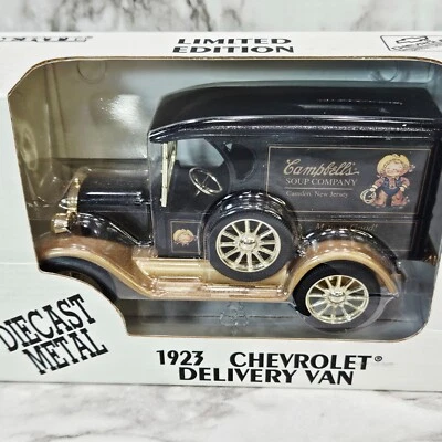 Ertl Campbell's Soup 1923 Chevrolet Delivery Van Bank Die Cast Metal 1/25 - Image 1 of 4