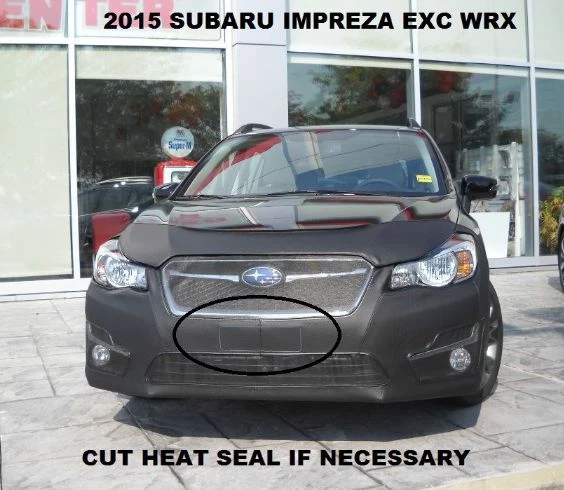 Lebra Front End Mask Cover Bra Fits 2015-2016 Subaru Impreza Exc. WRX - Image 1 of 1