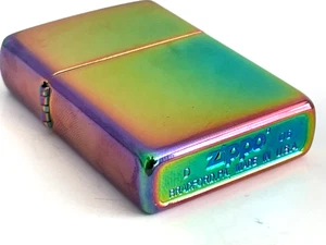 🔥ZIPPO LIGHTER 2006 Burnt SPECTRUM Multi Colour Rainbow Finish UNFIRED🔥 - Picture 1 of 7