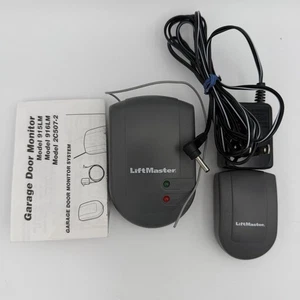LiftMaster 915LM 916LM Garage Door Monitor System w/ Power Adapter & Manual - Picture 1 of 11