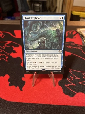 MTG Shark Typhoon Ikoria: Lair of Behemoth Extended Nonfoil Rare-NM - Image 1 of 2
