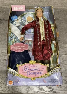 Barbie Princess & the Pauper King Dominick Vintage 2004 New in Box Mattel - Picture 1 of 9