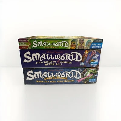 Small World Board Game – Days of Wonder, Underground, Royal Bonus Board Game Lot - Image 1 of 4