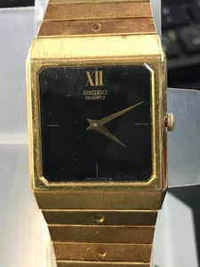 Seiko 8620-5040 vergoldete 27mm 1980er Unisex Tankuhr läuft (Lot2565A) - Bild 1 von 10