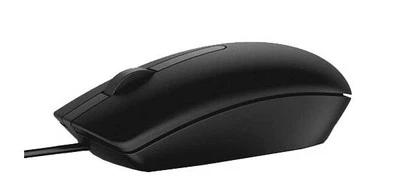 Dell MS116 Kabelgebundene optische Maus schwarz - Bild 1 von 2
