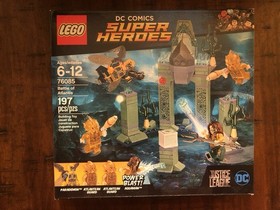 LEGO Super Heroes Set 76085 Aquaman Parademon Battle of Atlantis Retired New