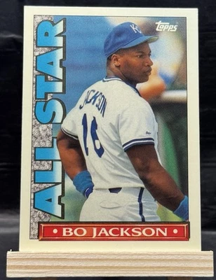 Bo Jackson 1990 Topps TV brillante All-Star #5 Foto 1 de 2