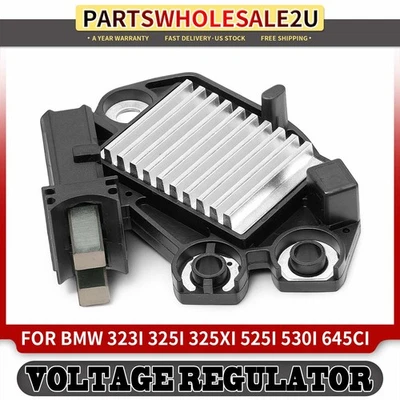 Alternator Regulator for BMW 323i 325i 325xi 525i 530i 645Ci 745i X5 Alpina B7 - Image 1 of 4