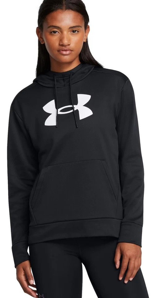 Sudadera con capucha para mujer Under Armour polar con logotipo grande 1389286 Foto 1 de 1