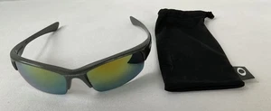 Gafas de sol Oakley Half Jacket 1.0 grises hechas en EE. UU. con bolsa Oakley - Imagen 1 de 9