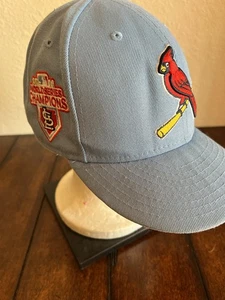St Louis Cardinals 2011 World Series Championship Hat New Era 59fifty 7 3/8 - Picture 1 of 7