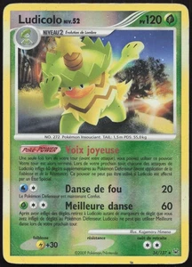 Pokemon Karte Ludicolo 34/127 Reverse Platin Französisch - Bild 1 von 2