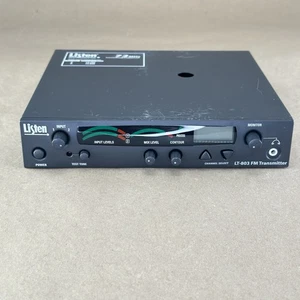 Used Listen Technologies LT‑803‑072 Stationary 3‑Channel RF Transmitter - Picture 1 of 8
