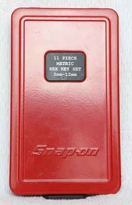Snap on Tools Metric Hex Key Set 11pc  USA - Image 1 of 4
