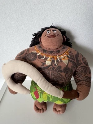 Muñeca de peluche con gancho Disney Moana Maui 9" Just Play Foto 1 de 4