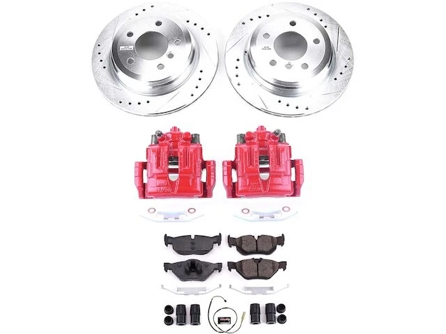 Rear Brake Pad and Rotor Kit For 2011-2013 BMW 328i xDrive E92 2012 ZC476CP - Imagem 1 de 1