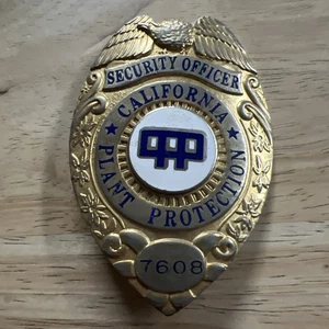 Prendedor de águila tono dorado insignia pechuga oficial de protección fitosanitaria de California - Imagen 1 de 12