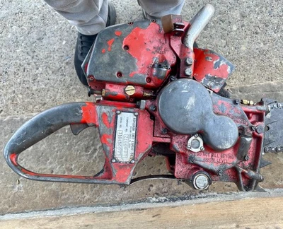 Homelite 80? Chainsaw w 32" Bar- Includes extra carb (for parts); Orig. Replaced - Image 1 of 3