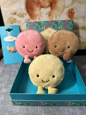 AS SHOWN Amuseables Mia Macaron Pink - RARE - Brand New - Free & Fast Shipping